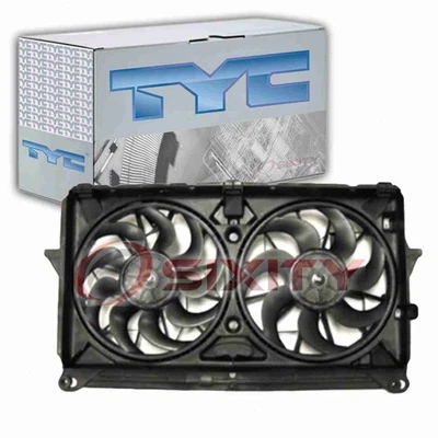 Conjunto de ventilador condensador y radiador doble TYC para Cadillac Escalade 2007-2013 aa Foto 1 de 4