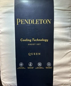 Pendleton Queen Sheet Cooling Technology Tan New - Picture 1 of 3