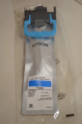 Unidad de suministro de tinta cian genuina Epson T10W2 C13T10W220 Foto 1 de 3