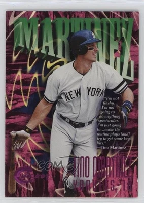 1997 Skybox Circa Rave /150 Tino Martinez #104 - Image 1 of 2