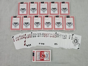 LOT OF 12 PACKS OF "BEE" USED LUCKY STAR CASINO PLAYING CARDS GREAT FOR PARTYS! - Picture 1 of 8