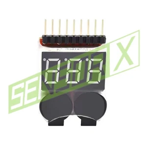 1-8S low voltage alarm battery voltage 2IN1 tester low voltage buzzer alarm - Picture 1 of 3