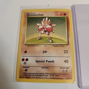 Hitmonchan Base Set 7/102 Holo 1999-2000 Wizards Base Set - Kostenloser Versand - Bild 1 von 11