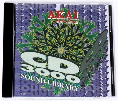 Akai Professional CD3000 Sound Library Akai Format Sample/Sampling CD 1993 - Image 1 of 3