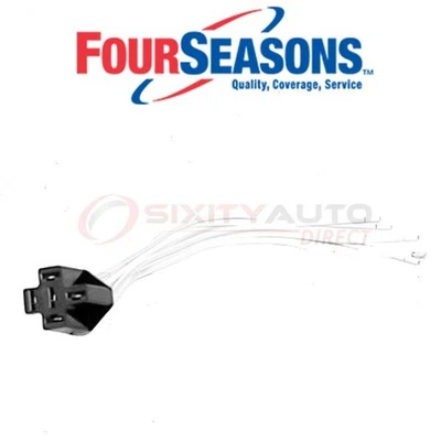 Four Seasons Cooling Fan Motor Relay Connector for 1994-1996 Nissan 300ZX - gf Foto 1 de 4