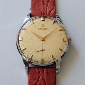OMEGA-"30 MM"-MANUALE-ACCIAIO-36 MM-REF. 2890-2-CAL. 267-ANSE DI FORMA-1958-RARO - Picture 1 of 24