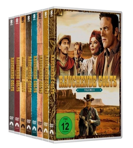 Rauchende Colts - Vol. 1+2+3+4+5+6+7+8 # 51-DVD-SET-NEU - Bild 1 von 4