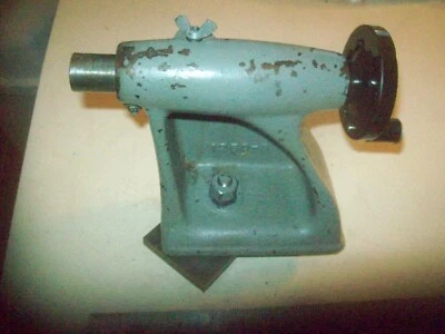 Iron & Steel Tailstock Assembly #1250-5 #2 MT From Vintage 12" Atlas Wood Lathe - Image 1 of 4