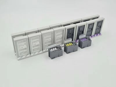 Zombicide Prison Outbreak 3D Hinged Prison Cell Doors & Switches - Image 1 of 4