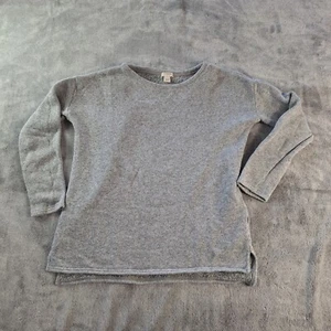 J. Crew Sweater Women's Small Gray Acrylic Wool Pull Over - Picture 1 of 9