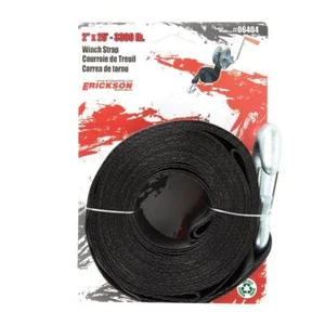 2" X 25' Nylon Marine Hand Winch Strap, Industrial Grade, Erickson 06404 - Picture 1 of 3