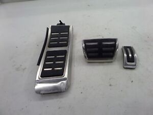 Audi RS6 4B A6 C5 S6 pedal caps pedal set covers for automatic cars OEM