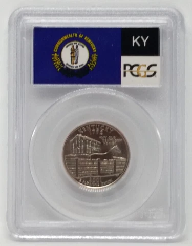 2001-P Kentucky State Quarter, 25c - PCGS MS67 Cover