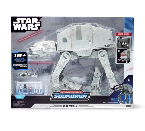 STAR WARS MICRO GALAXY SQUADRON AT-AT WALKER SERIES 2 LIGHTS & SOUNDS Cover