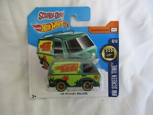 Hot Wheels '17 Super Treasure T-Hunt $ The Scooby-Doo Mystery Machine Short Card