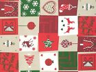 Weihnachten Christmas Deko Mbel Ottoman Stoffe Baumwolle Vorhang 10 Muster