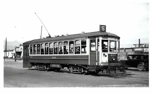 7G976 RP 1940s/60s BC ELECTRIC RAILWAY CO CAR #244 - Picture 1 of 1