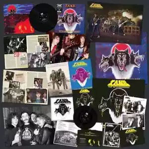 TANK Filth Hounds of Hades DELUXE LP + 10" the damned NWOBHM punk heavy metal - Picture 1 of 2