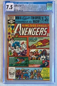 Avengers Annual #10 CGC 7.5 1981 1st app. Rogue, 1st Cover Mystique - Picture 1 of 1
