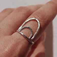 Hammered  Ring925 Sterling Silver Band& Statement Ring Handmade Ring All size
