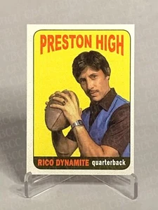 Custom Uncle Rico Dynamite. Parody Trading Card. Novelty Art Print - Photo 1 sur 3