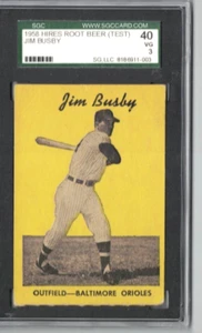 1958 Hires Root Beer (Test) Jim Busby No Tab VG 3 VG - Picture 1 of 2