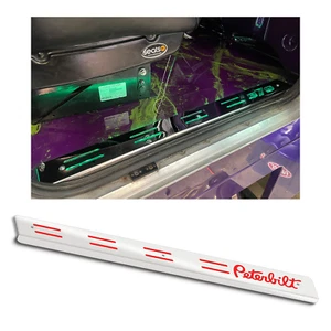 Peterbilt 379 1994-2006 Lighted Peterbilt Style Door Trim Set 3 Inches Red Led - Picture 1 of 1