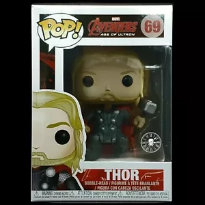 ¡Funko Pop + Protector! Marvel #69 Age of Ultron: Thor *Raro/Como Nuevo* 2015 - Imagen 1 de 12