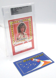 2021 Leaf Metal Pop Century JENNIFER GREY 1/1 Pre-Production Proof Clear Red