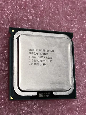 INTEL SLANV CPU Xeon 2.4GHz 12MB 1333MHz Quad-core LGA771 E5420 - Image 1 of 2