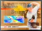 2003 Donruss Signature Series Legends of Summer #LS-21 Jim Abbott Auto Card