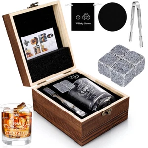 9-Teiliges Whiskeygläser Set Whiskygläser Whiskyset Whiskey Gläser Box Set - Bild 1 von 10