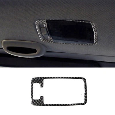 For Subaru Forester 2005-2008 Carbon Fiber Rear Overhead Light Panel Cover Trim Foto 1 de 4