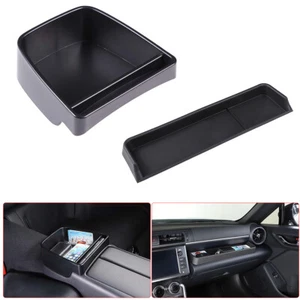 Front & Back Passenger Storage Box Organizer Set Fits GR86/Subaru BRZ 2022-2025 - Picture 1 of 10