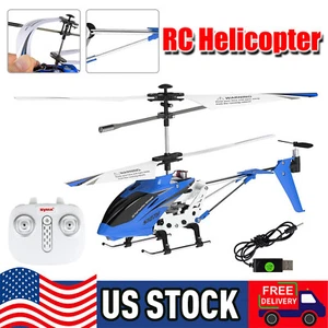 New Blue S107H RC Helicopter, 2.4G Mini Helicopter with Gyro for Adults Kids USA - Picture 1 of 7