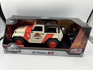 Jada Toys Hollywood Rides RC Jurassic Park Jeep Wrangler - 1:16 Scale - Picture 1 of 24
