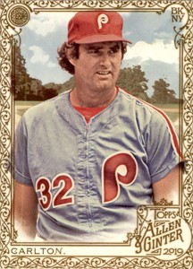 2019 Topps Allen and Ginter Gold Border #150 Steve Carlton