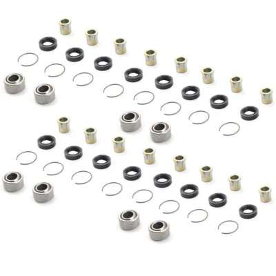 Front Upper Lower Left & Right A-Arm Bushing Pin Kit For Honda TRX300EX TRX300X - Image 1 of 4