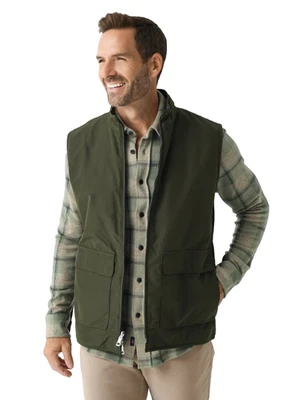 Chaleco Peter Millar Brentwood Reversible Para Hombre MF24Z26 Verde Doli Talla L $275 Foto 1 de 4