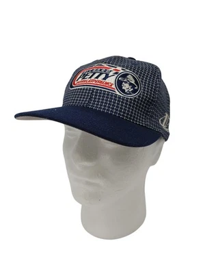 NUEVO CON ETIQUETAS 90s Richard Petty Driving Experience Sombrero Gorra Correa Trasera Azul Logo 7 Marca Foto 1 de 4