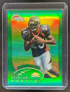 2002 Topps Chrome Clinton Portis Rookie RC #181 Broncos - Picture 1 of 2
