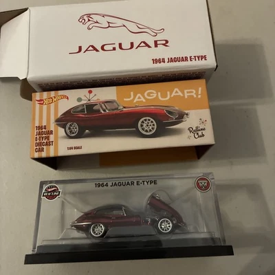 2025 Hot Wheels Collectors RLC Exclusive 1964 Jaguar E-Type Red - Image 1 of 3