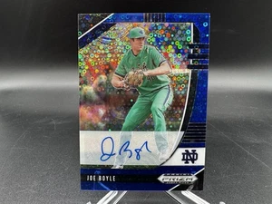 2020 Panini Prizm Draft Picks Blue Prizm Joe Boyle Auto #PDP143 /25 - Bild 1 von 11