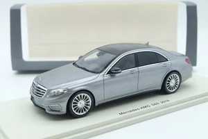 1/43 Spark Mecedes-AMG S65 V222 2016 Gray Model Car Condition B - Picture 1 of 7