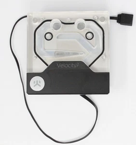 EK Water Blocks Quantum Velocity² Direct Die D-RGB 1700 Nickel Acryl (#30213) - Bild 1 von 4