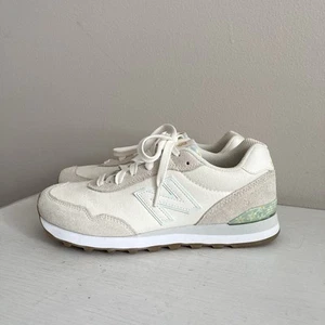 New Balance 515 Womens Size 8 Cream Floral Sneakers Casual Comfort Shoes - Picture 1 of 12