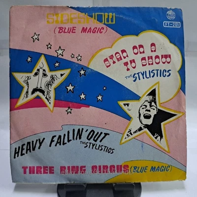 FRANK ZAPPA / T.REX CARTOON PS COVER / BLUE MAGIC THAILAND EP 45 THAI - Image 1 of 4