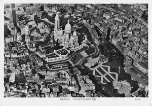 Postcard France Paris Basilica of the Sacré-Cœur Montmartre - Picture 1 of 2