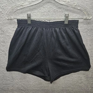 Soffe Junior Girls Sz M Elastic Ruffle Waist Cheer Training Shorts Black - Picture 1 of 8