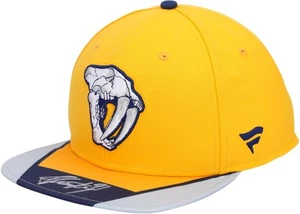 Steven Stamkos Nashville Predators Autographed Gold Reverse Retro Cap - Picture 1 of 2